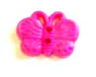 Butterfly button lolly pink 1.2cmwide