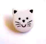 Cat Face Ivory 1.5cm