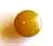 Dome button mustard 0.5cm (shank)