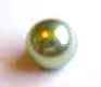 Dome soft green 1cm (shank)