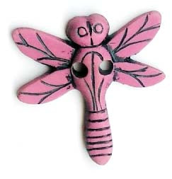 Dragonfly Dusty Lolly pink 2.5cm width
