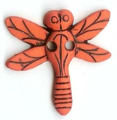 Dragonfly Orange 2.5cm width
