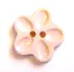 Flower button baby pink 1.5cm