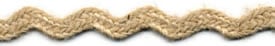 Ric Rac-0.5inch- Jute
