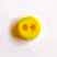 Round yellow button 40mm (sew-thru)