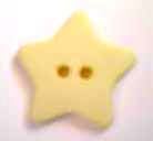 Star button lemon 2cm