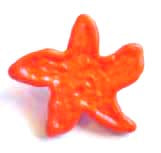 Starfish Tangerine 2.5cm