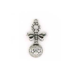 Baby Rattle Charm 3cm high