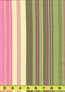 Michael Miller Chic Stripe - Avocado C-1455