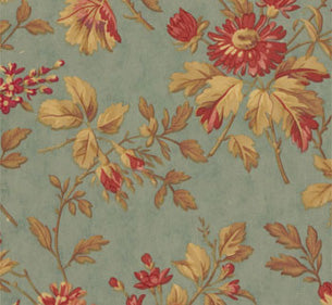 MODA - Wuthering Heights - Plastic Coated Fabric - Blue