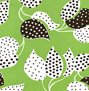 Denyse Schmidt - Flea Market Fancy - Leaf & Dot - Green PWDS024