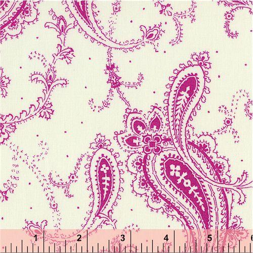 Anna Griffin - The Dorothy Collection - 27190 paisley hot pink