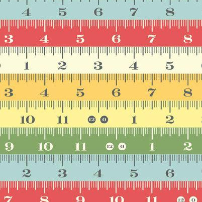 Cosmo Cricket - Tailor Made - Ruler - Coloured Tape Measure P0260 5152