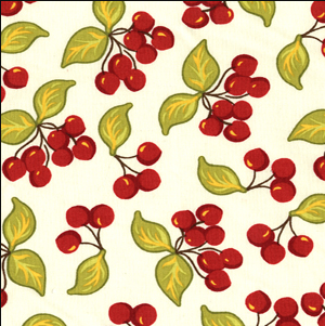 Sandi Henderson - Vintage Cherries white SH-3701