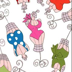 Loralie Designs Fashion Beach" #5533 Dressforms Mannequins"