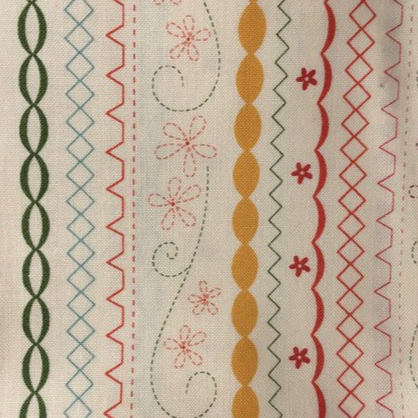 Cosmo Cricket - Tailor Made - Stitches - Cream P0260 5154