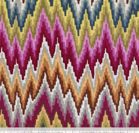 Kaffe Fassett - Flame Stripe - Pastel (50cm left)