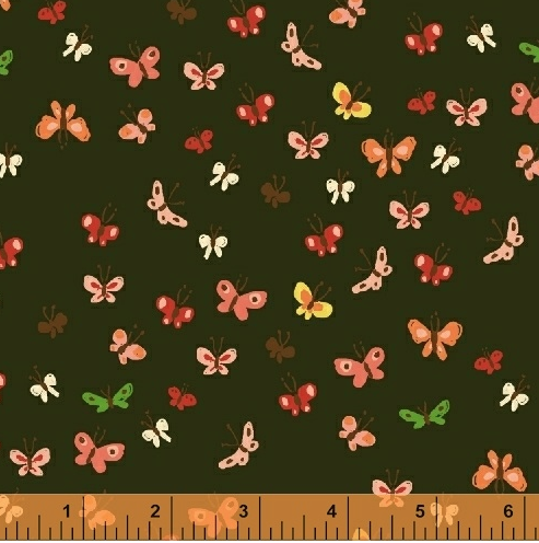Tiger Lily by Heather Ross Butterflies Mud 40933