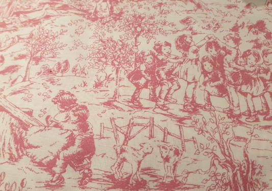 Tiny Treasures Toile Pink 2007
