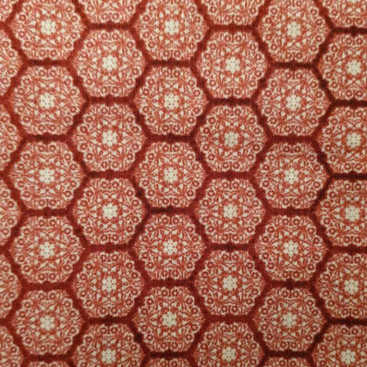 Homespun Holidays Red Medallions (Christine Adolph for VIP) 45735 R
