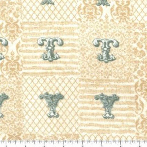 Echo Park Love Notes Letters patchwork cream 5879