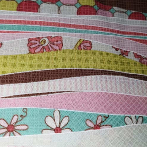 Paper Dolls by CP Designs whimsical girly stripe (Studio E Fabrics)