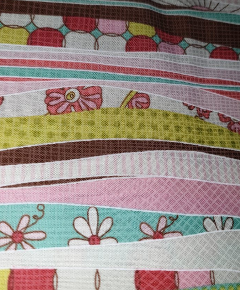 Paper Dolls by CP Designs whimsical girly stripe (Studio E Fabrics)