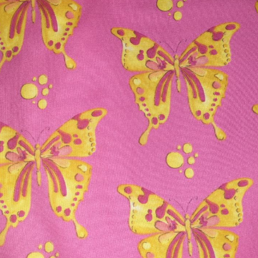 Tina Givens Butterfly TG13 Pink yellow