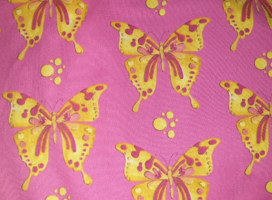 Tina Givens Butterfly TG13 Pink yellow