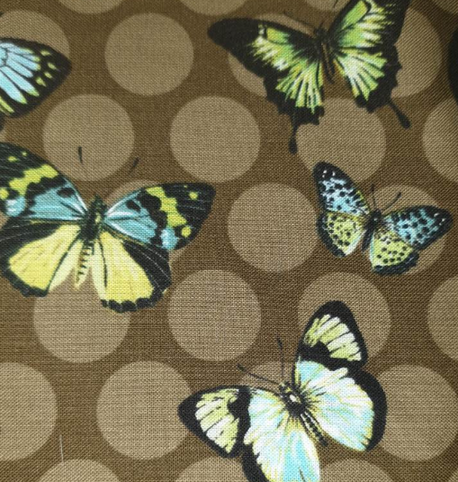 Flights of Fancy by Paula Prass Papillon in chocolate DC3885