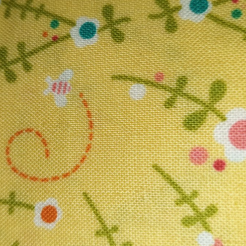 Cosmo Cricket - Girl Friday - Busy Bee - Yellow P0260 4272