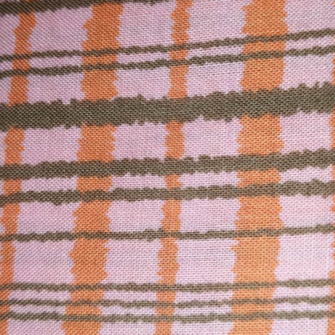 Amy Butler - Gypsy Caravan - Checks - Pink and Orange