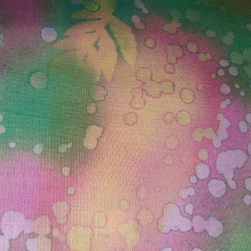 Batik - Fossil Fern - Funky Lime - 528 64 (Benartex)