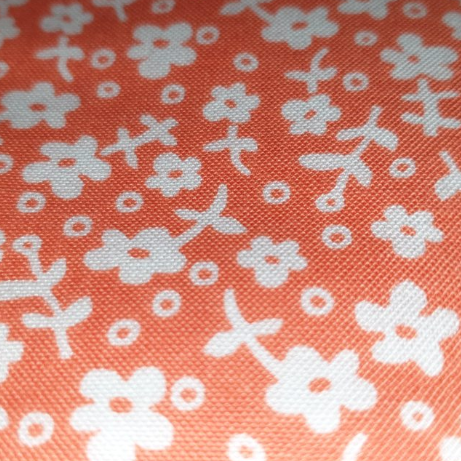 Michael Miller - Children At Play By SarahJane Wallpaper Flowers coral DC5145