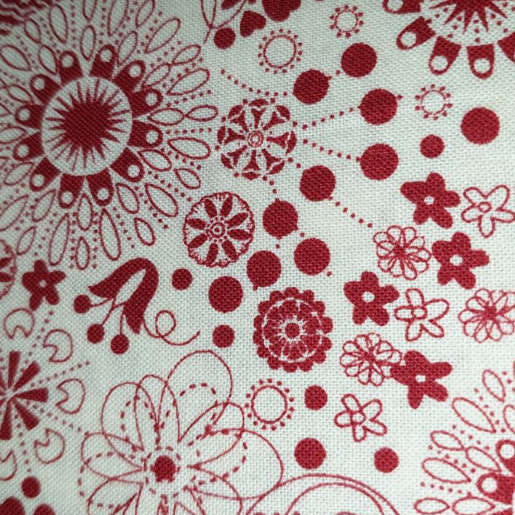 Michael Miller Petite Fleur - Red CX3984