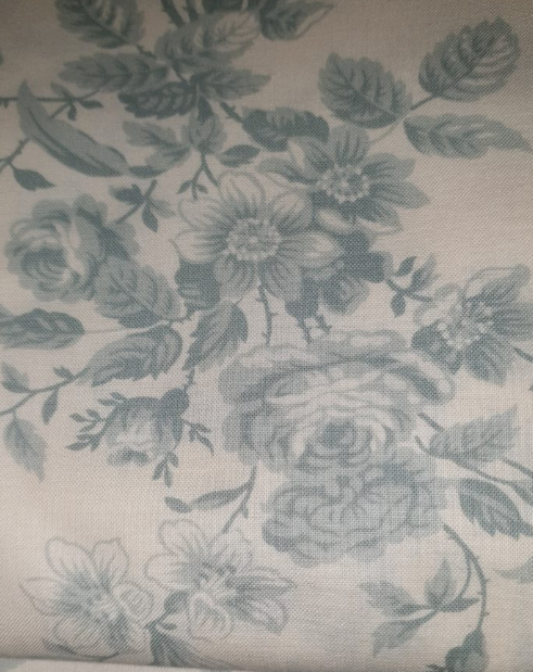 Tanya Whelan - Barefoot Roses - Floral Toile - Grey D1707-220