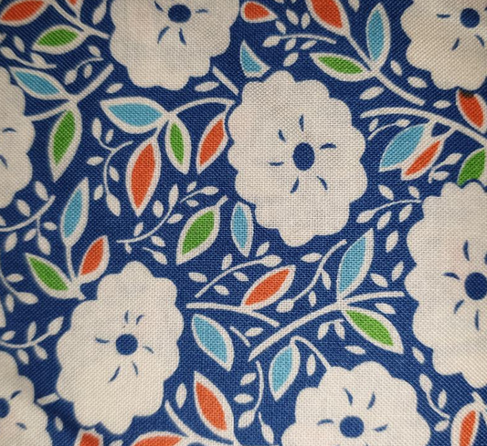 Denyse Schmidt - Katie Jump Rope - Geranium - Blue D1677-0260
