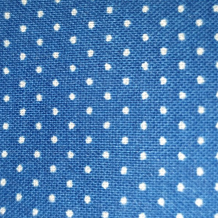 Royal Blue Pindot - spots *