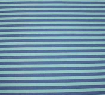 Michael Miller Clown Stripe - Blue (Blueberry)