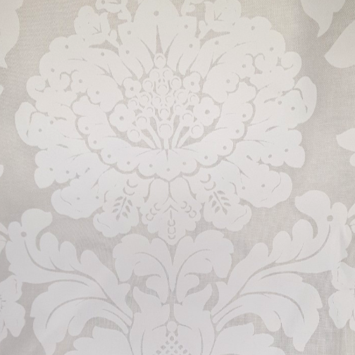 Michael Miller Delovely Damask White on white giant damask print CX4403