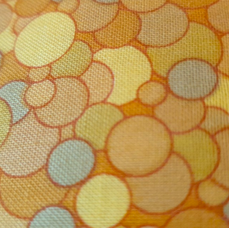 Prism by FunQuilts - bubbles in yellow - Freespirit Fabrics