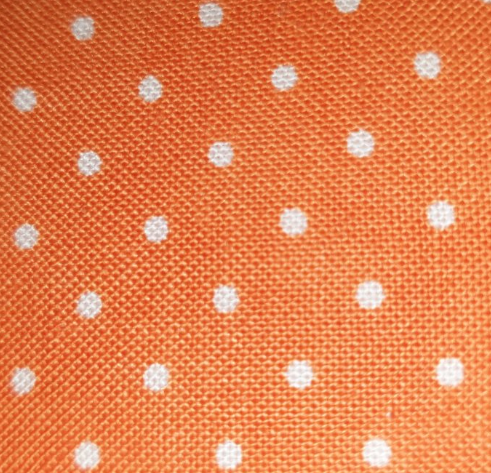 Moda - Essential Dots - Tangerine 8654 68 - bright orange spot *
