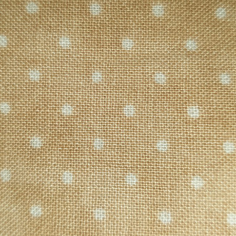 Moda - Essential Dots - Beige with White Dots 8654 16 *