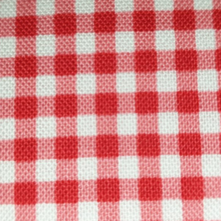 Michael Miller red gingham check FX940