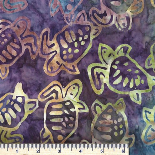 Batik - sea turtles - Coral Reef by Benartex 1966-55