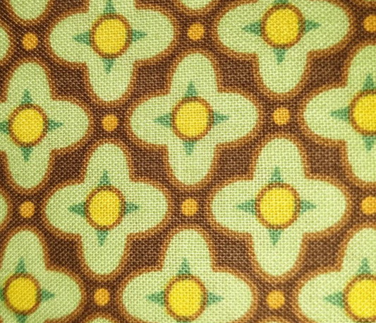 Heather Bailey - Bijoux - HB10 Brown tiled primrose