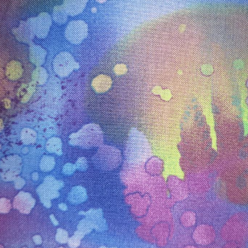 Batik - Fossil Fern - Blue Violet - 528/82 by Patricia B. Campbell