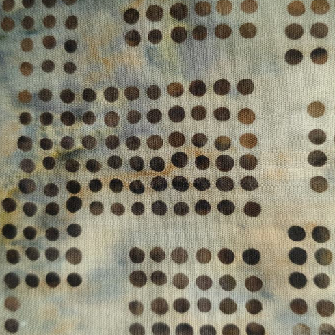 Batik - inkstain spots olive