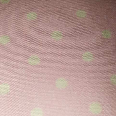 A day in the Country - Rose pink with cream dots 2020P *