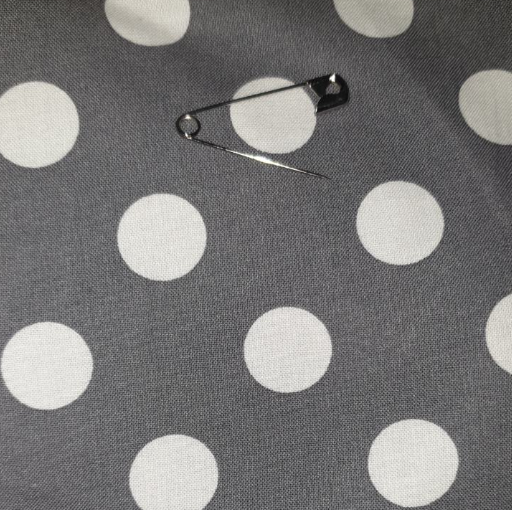 Michael Miller Quarter Dot Medium Grey CX-3744